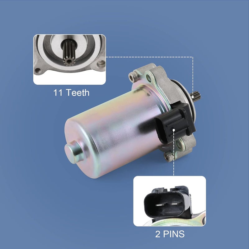 DICMIC Power Shift Control Motor Compatible with 2007-2021 Honda TRX420 FourTrax Rancher TRX500 FourTrax Foreman Replace# 31300-HP5-601, 430-58007 - Image 5